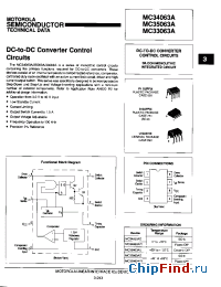 Datasheet MC33063A manufacturer Motorola